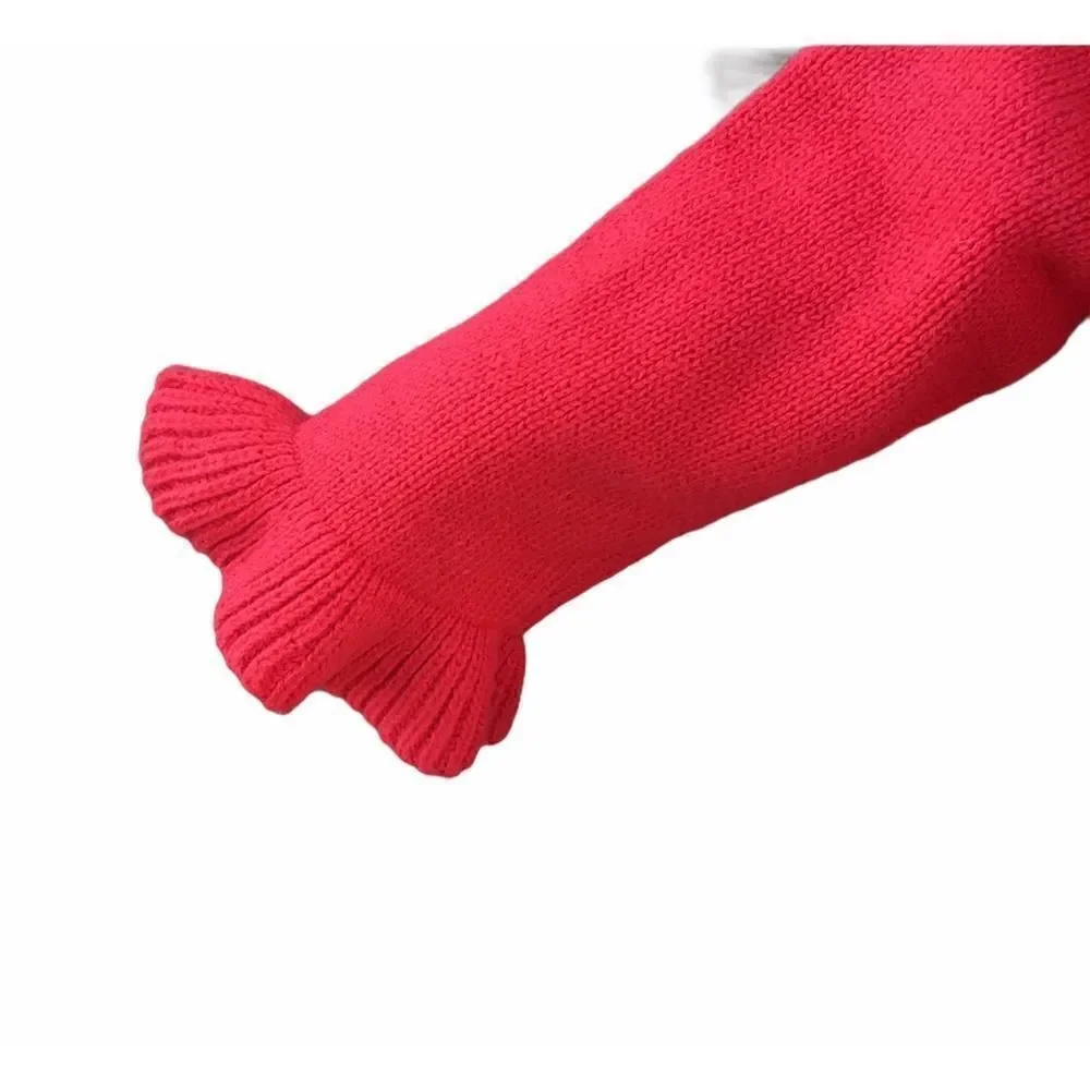 Gap Toddler Red Knitted sweaterdress 3 holiday